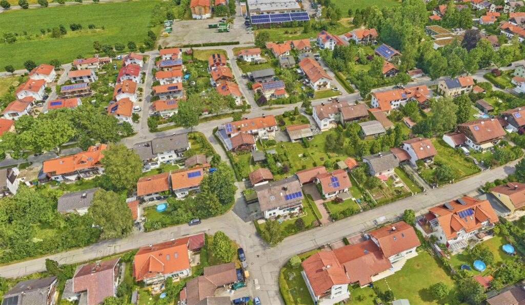 Aerial View of 3D Mapping Solution in Progress