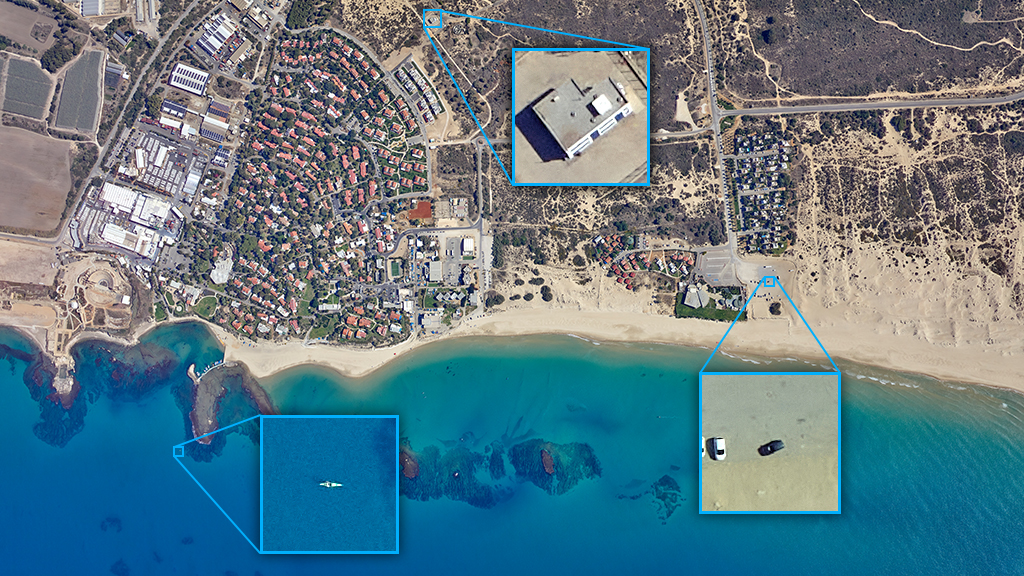 Capture geospatial imagery with the finest details for visual intelligence gathering and national security.
