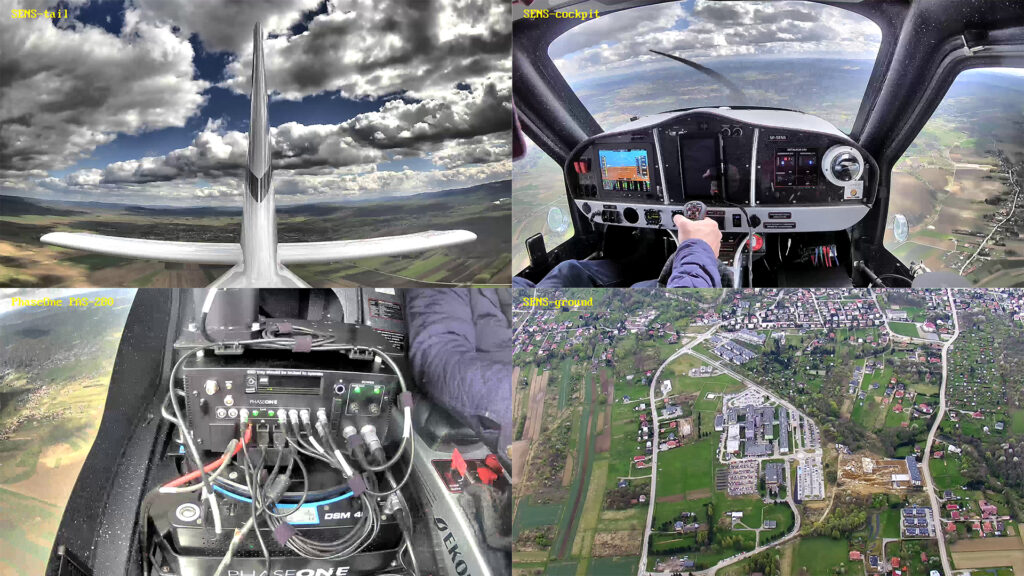 Aerial photogrammetry with PAS 280 camera for corridor tree health mapping