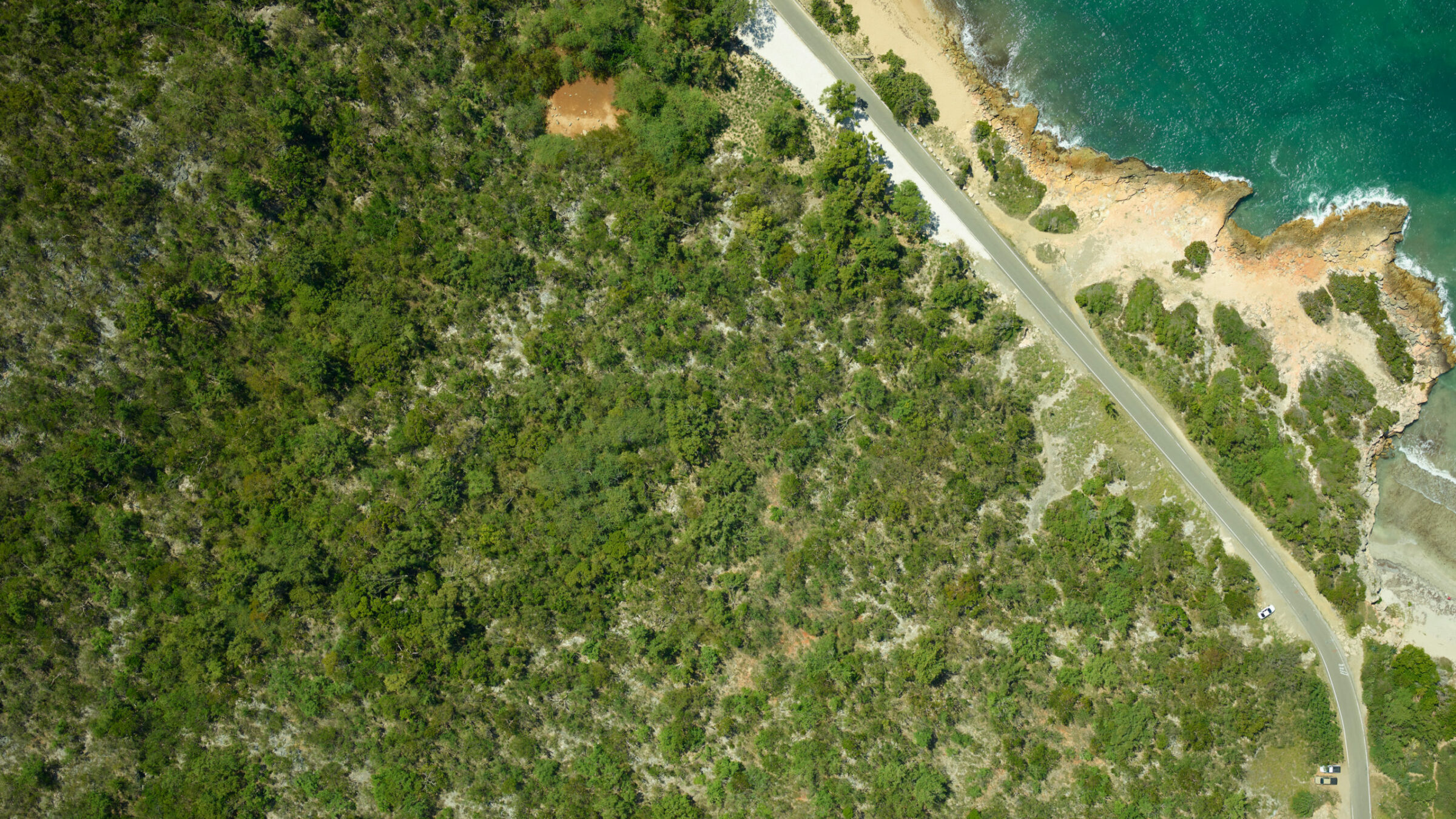Aerial view captured by Phase One for NASA's thermal imaging